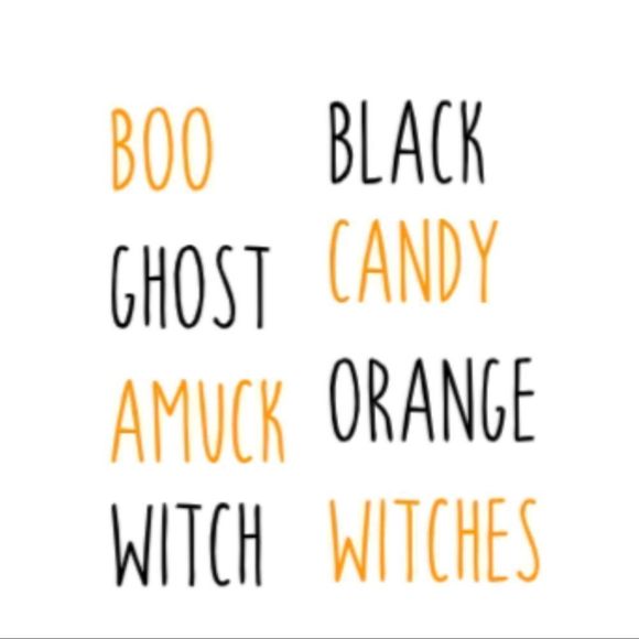 10 Custom Rae Dunn inspired Halloween decals / Halloween mugs/ Halloween - Picture 4 of 9